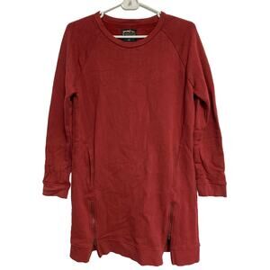 United by Blue Organic Cotton Sweater Dress with Kangaroo Pocket Size Medium